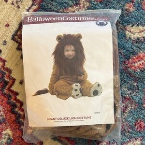 Infant Deluxe Lion Costume - Brown